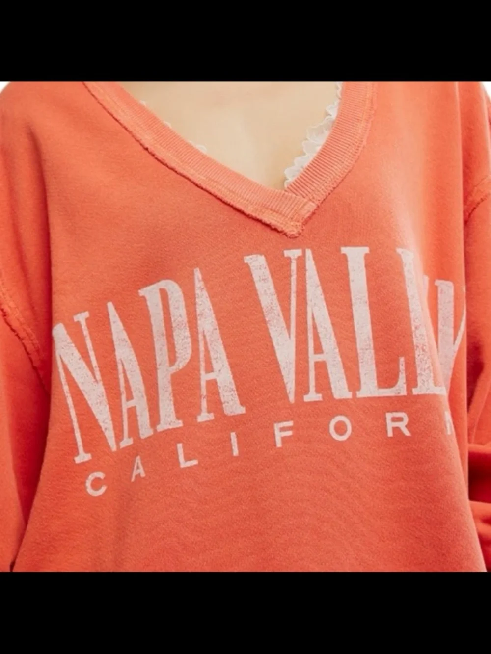 Free People relaxed coral